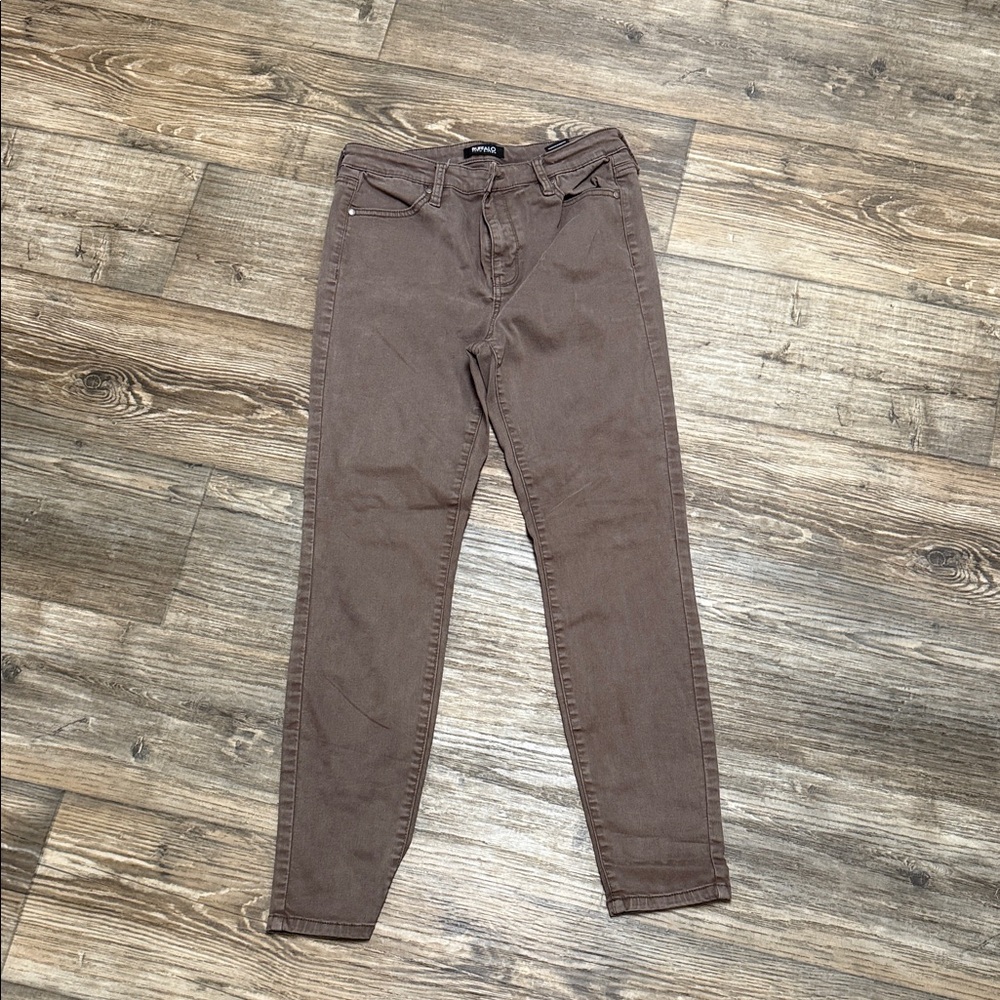 Buffalo David Bitton Brown Skinny Jeans